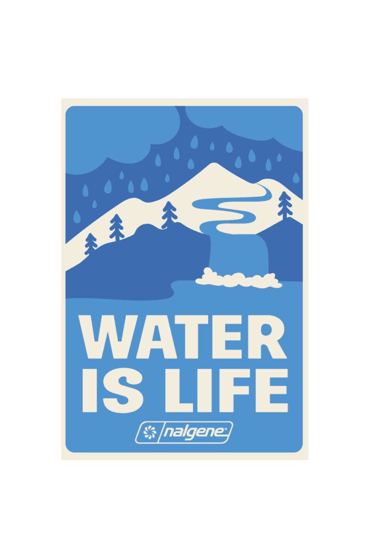 Water Is Life Sticker - US 9230