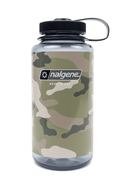 32oz Wide Mouth Camo Print Bottles - US 1789