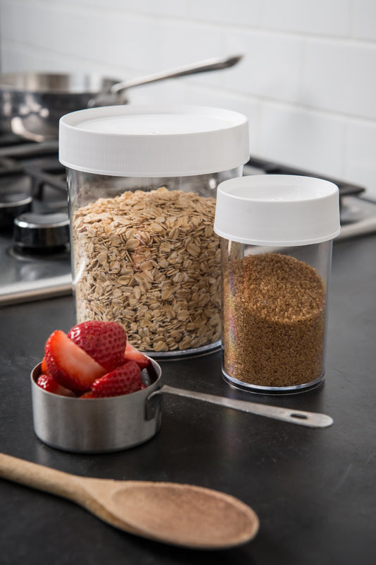 8oz Nalgene Stackable Storage Jars - Available in 4 sizes - US 3389