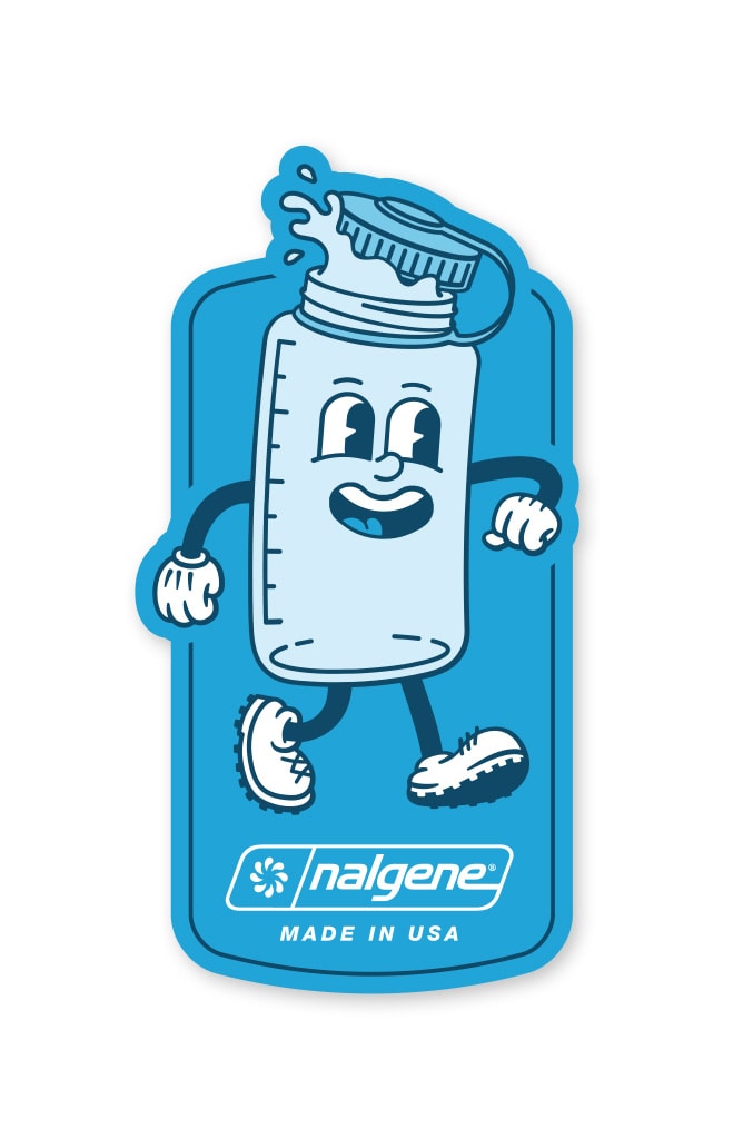 Nalgene Daisy Sticker - Dishwasher Safe - UV Coated - US 3373