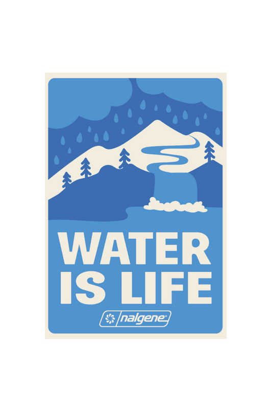 Water Is Life Sticker - US 9230